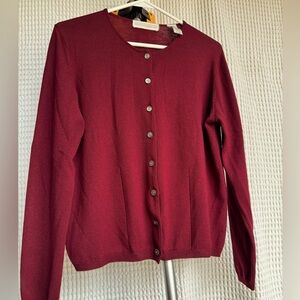 Vintage Merino Wool Cardigan